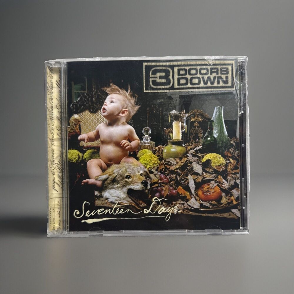 3 Doors Down Seventeen Days CD
